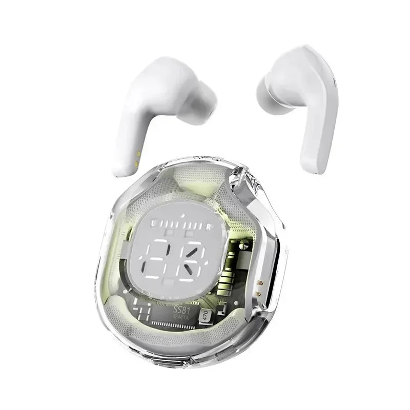 NOVO AIR39 Fone de Ouvido Sem Fio BT5.3 T8 TWS Fones de Ouvido ENC Fones de Ouvido LED Power Display Digital Som Estéreo Fones de Ouvido para Esportes
