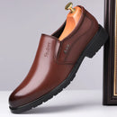 Sapatos sociais masculinos, tamanho grande 35-50 primavera outono novos sapatos de couro de grife masculinos mocassins pretos de cor sólida