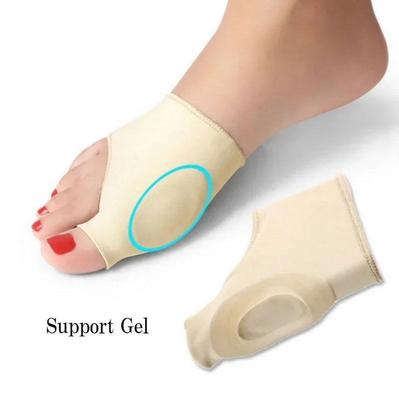 1 par separador de dedos hálux valgo corretor de joanete alisador de dedos em martelo alívio da dor nos pés ferramentas ortopédicas de pedicure cuidados com os pés