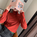 Top Térmico fino - Cacharréu  manga comprida, espessante, quente, gola alta, roupa íntima térmica, moda outono inverno.