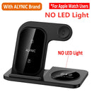 Suporte para carregador sem fio 3 em 1 para iPhone 15, 14, 13, 12, Samsung S23, S22, Galaxy Watch 5 e 4, estação de carregamento rápido para fones de ouvido ativos
