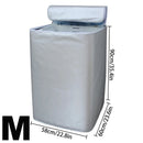 Capa protetora solar Hine para máquina de lavar roupa, armazenamento doméstico, à prova de poeira, carregamento frontal, secadora de roupas, prata, revestimento à prova d'água