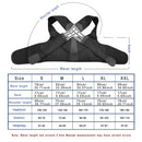 Corretor de postura para costas para mulheres e homens, alisador de ombros ajustável, suporte total para costas superior e inferior