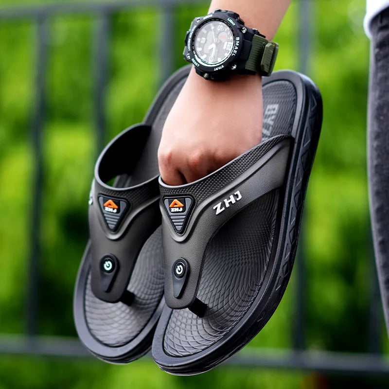 Casa Praia Caminhada Casa Chinelos Plataforma Ao Ar Livre Sandálias Internas Homem Chinelos para Homens Sapatos Confortáveis Blásquetas Moda 2025