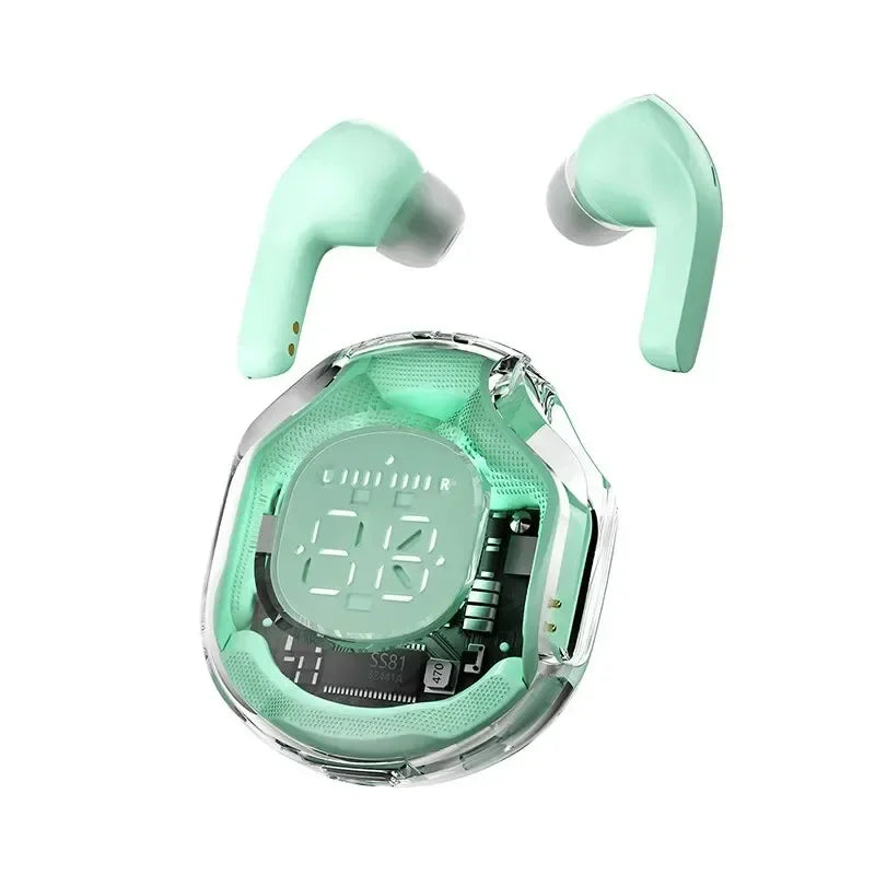 NOVO AIR39 Fone de Ouvido Sem Fio BT5.3 T8 TWS Fones de Ouvido ENC Fones de Ouvido LED Power Display Digital Som Estéreo Fones de Ouvido para Esportes